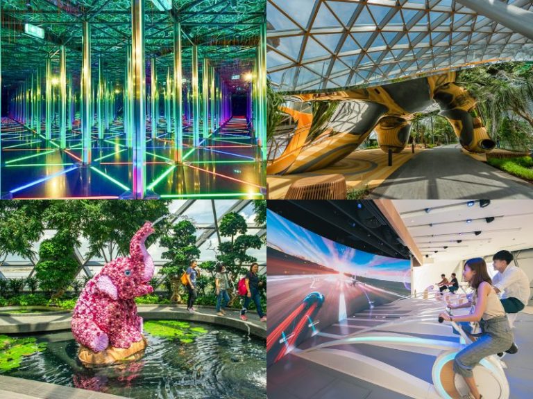 Atraksi di Jewel Changi Airport